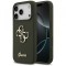 Husa pentru Apple iPhone 17 Pro Max, Guess, Big 4G Script, Kaki