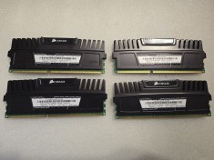Kit memorie RAM Corsair VENGEANCE 8GB (2x4GB) DDR3 1600MHz CMZ8GX3M2A1600C9