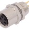 Conector M8 Mamă 4 PIN Neecranați IP67 30V