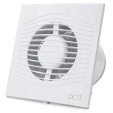Ventilator baie SLIM 4C MRH Super Silent, Garantie 5 ani, Clapeta antiretur, Motor Long Life 40000h, Debit 90mc/h, &Oslash;100mm