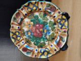 Cumpara ieftin Farfurie decorativa foarte mare, ceramica Deruta Italia -