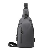 Geanta multifunctionala, ghiozdan crossbody, impermeabil, 4 buzunare, Obralix&reg;