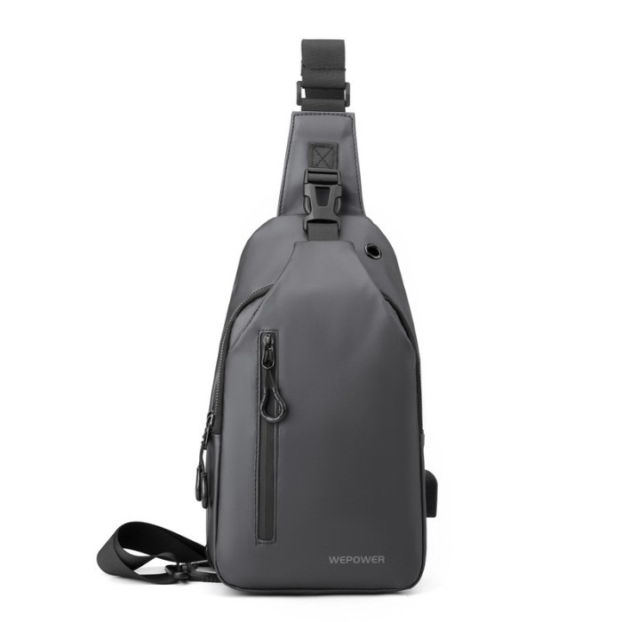 Geanta multifunctionala, ghiozdan crossbody, impermeabil, 4 buzunare, Obralix&reg;