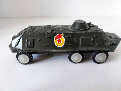 * Tanc rusesc, tank URSS jucarie veche anii 80, metal, 16x6x5cm, colectie foto