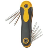 LumyTools LT56509 - Set chei cu profil TORX (cu gaura) TR9-TR40 8 bucati