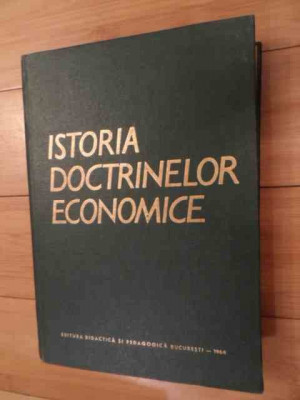 Istoria Doctrinelor Economice - Nicolae Ivanciu Si Colab. ,536161 foto