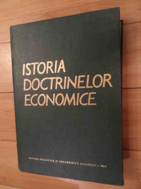 Istoria Doctrinelor Economice - Nicolae Ivanciu Si Colab. ,536161