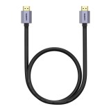 CABLU video Baseus High Definition Graphene, HDMI (T) la HDMI (T), versiunea 2.0, rez max4K UHD (3840 x 2160) la 60 Hz, conectori auriti,1m, negru &quot;WK