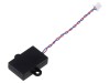 Boxa Miniaturala LOUDITY 800mW 8 Ohmi 93dB IP67 Negru Argintiu 20x13x4.87mm