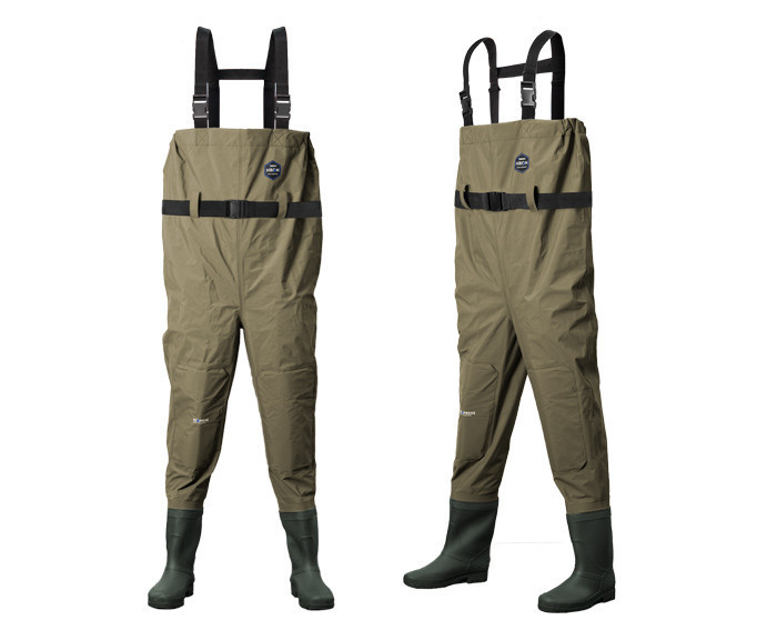 Salopeta Taslon/PVCcu cizme piept ( Chest Waders ) Hron nr.44 - Delphin