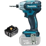 Makita DTS141Z + BL1830B - Masina de insurubat cu impact 40 Nm M5-M8 + Acumulator Li-Ion 18 V 3 Ah