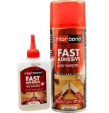 Adeziv cu activator Interbond, cianoacrilat, 100g + 400ml