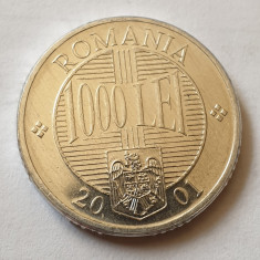 Moneda 1000 lei 2001 necirculata / uncirculated foto