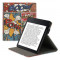 Husa kwmobile pentru Amazon Kindle Oasis 10, Piele ecologica, Multicolor, 49418.09