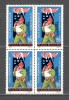 Romania.1980 Ziua pompierilor bloc 4 ZR.654, Nestampilat
