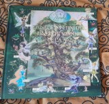 RARA, Zanele din Tinutul Tineretii Vesnice, De la A la Z, Disney, 2006, cartonata cu sclipici, format mare, DE COLECTIE, curier gratuit