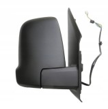 Oglinda usa exterioara Mercedes Sprinter, 02.20, partea Dreapta, reglare electrica; carcasa neagra; incalzit; sticla convexa; geam cromat; 10 gauri