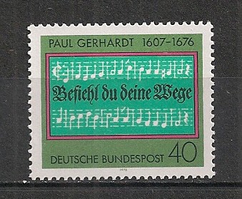 Germania.1976 300 ani moarte P.Gerhardt-compozitor MG.383 foto