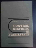 Control Statistic Si Fiabilitate - V. Panaite, R. Munteanu ,543129, Didactica Si Pedagogica