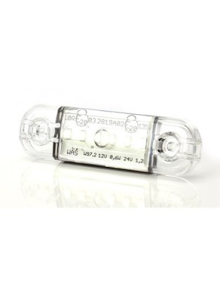 Lampa Gabarit Led 713 W97.2 12V-24V Pozitie Alb Was foto