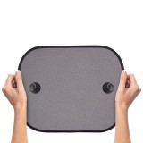 Parasolare auto, lipire cu ventuze, negre, set 2 buc, Reer