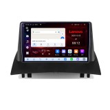 Navigatie Renault Megane 2 Lenovo Kit-098 8 Core 2.2 Ghz 8+128 Qled Incell 1K Android 360 Carplay DSP AHD 1080P ADAS 4G Wifi 5Ghz Bluetooth PRO