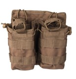 Pouch incarcator dublu Open Top Mil-Tec Coyote