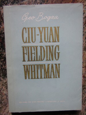 GEO BOGZA - CIU-YUAN FIELDING WHITMAN foto