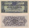 Mozambic 20 Centavos 1933 UNC | Bancnota Africa, Colectionari