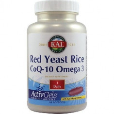 Red Yeast Rice CoQ-10 Omega 3 60cps Secom foto