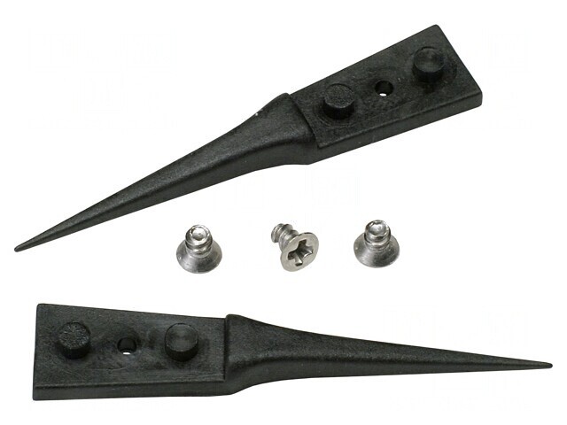 Set Capete Pensetă ESD 40mm Plată