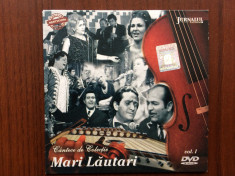 MARI LAUTARI vol. 1 CANTECE DE COLECTIE DVD jurnalul NATIONAL muzica populara foto
