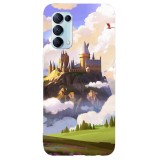 Husa compatibila cu Oppo A74 5G model Hogwarts, Silicon, TPU, Viceversa, Transparent, Carcasa