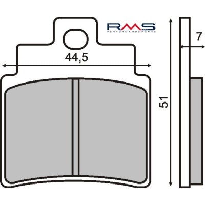 Placute frana fata scuter Kymco Grand Dink 250 RMS foto
