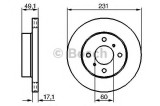 Disc frana SUZUKI ALTO (HA24) (2004 - 2009) BOSCH 0 986 479 241