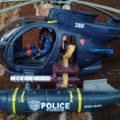 Police Force elicopter jucarie copii 35 cm