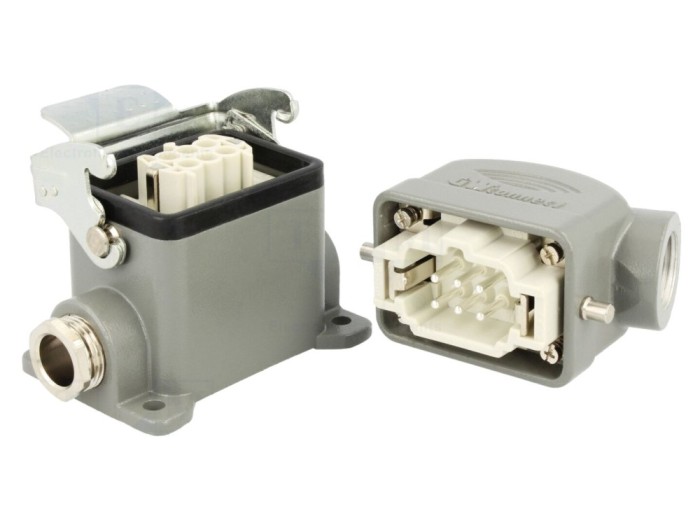 Conector HDC 6 pini IP66