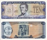 Liberia 10 Dolari 2011 UNC Bancnota Africa - Necirculata