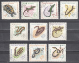M1 TW 4 - 1965 - Reptile, Fauna, Stampilat