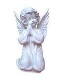 Cumpara ieftin Statueta decorativa, Inger, Alb, 29 cm, DVAN0032-8P