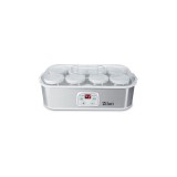 Aparat pentru facut iaurt Zilan, afisaj LED, timer, termostat reglabil, 8 borcane