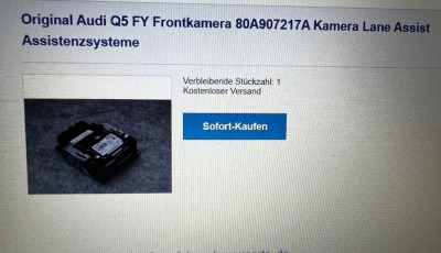 Camera Frontala Video ACC Pre Sense foto