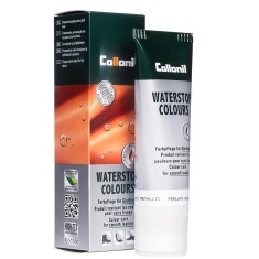 Crema de pantofi cu ulei de migdale Collonil Waterstop Colours, 75 ml, perlato metallic