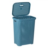 Cos de rufe, Home &amp; Away, PVC, 35 litri, 36 x 26 x 50 cm, Albastru