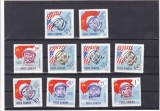1963 LP 576 LP 576 a - NAVIGATIA COSMICA SERII-DANTELAT+ NEDANTELAT MNH., Spatiu, Nestampilat