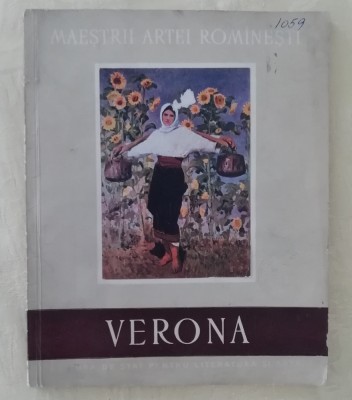 myh 310s - Album arta - Ion Zurescu - Verona - ed 1957 foto