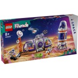 LEGO&reg; Friends - Baza spatiala si racheta pe Marte (42605)