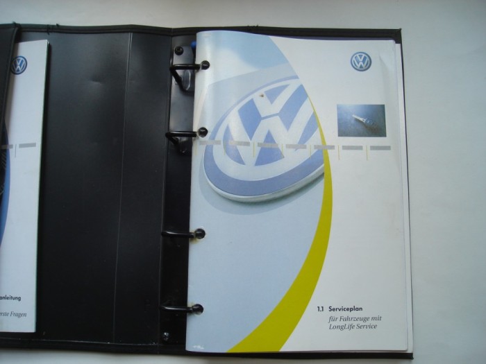 Manual utilizare automobil Wolkswagen Golf 4 in limba germana