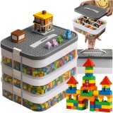 Cutie organizatoare pentru cuburi, 3 niveluri, 22L, Kruzzel