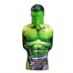 Spumant de baie si sampon 2 in 1 Avengers, 350 ml, figurina 3D Hulk